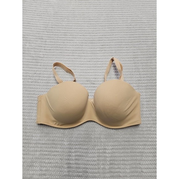 Cacique Other - Cacique Bra Womens 42 D Boost Multiway Strapless Nude Underwire